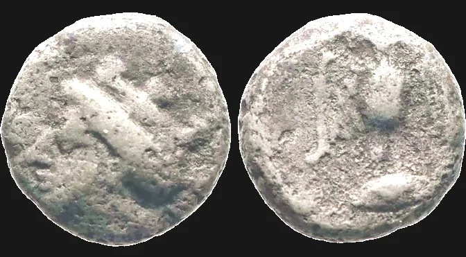 Pontos, Amisos 300–250 BC, AR 14.3mm 3.36gm, Drachm. Hera/Owl