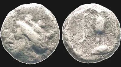 Pontos, Amisos 300–250 BC, AR 14.3mm 3.36gm, Drachm. Hera/Owl