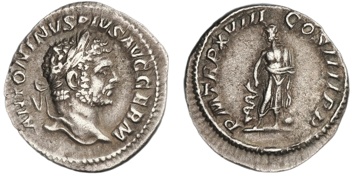 Caracalla, 198-217, Denarius