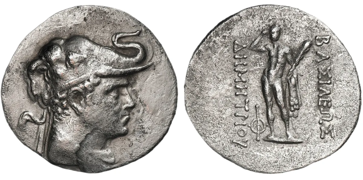 Demetrios I Aniketos, 200-185 BC, Tetradrachm