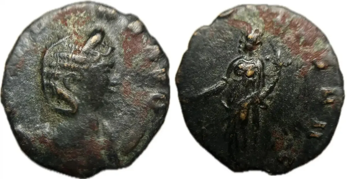 Salonina AE Antoninianus | AEQVITAS | Antioch Mint | 17mm, 1.9g