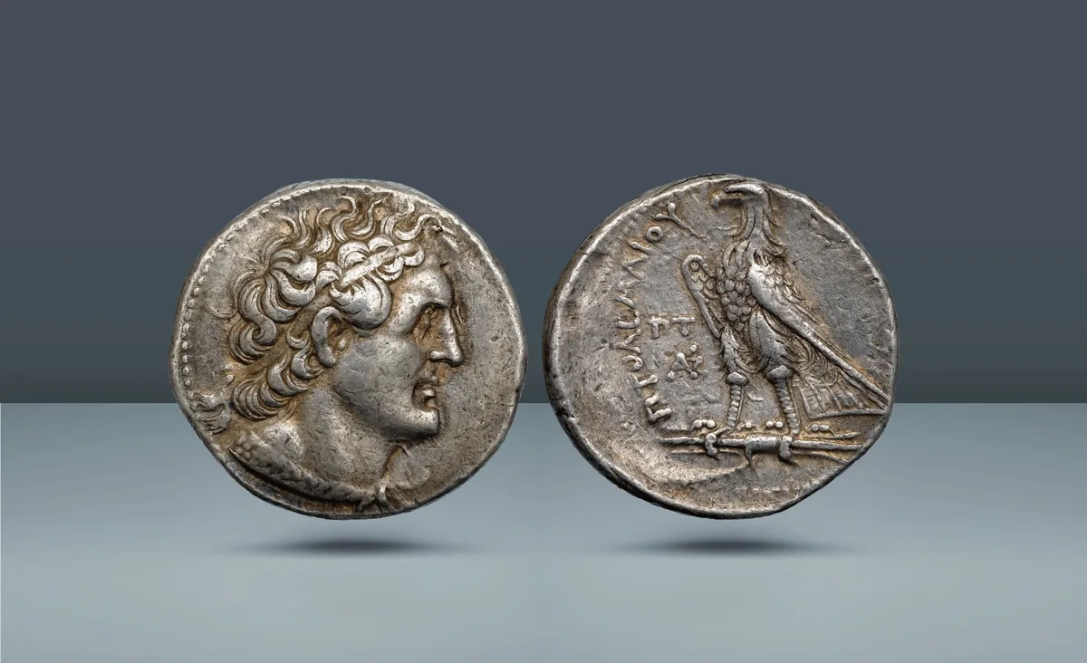 Ptolemaic Empire, Egypt. Ptolemy II Philadelphos, 285-246 BC  Uncertain mint on Cyprus (Paphos?), c. 261-0 BC