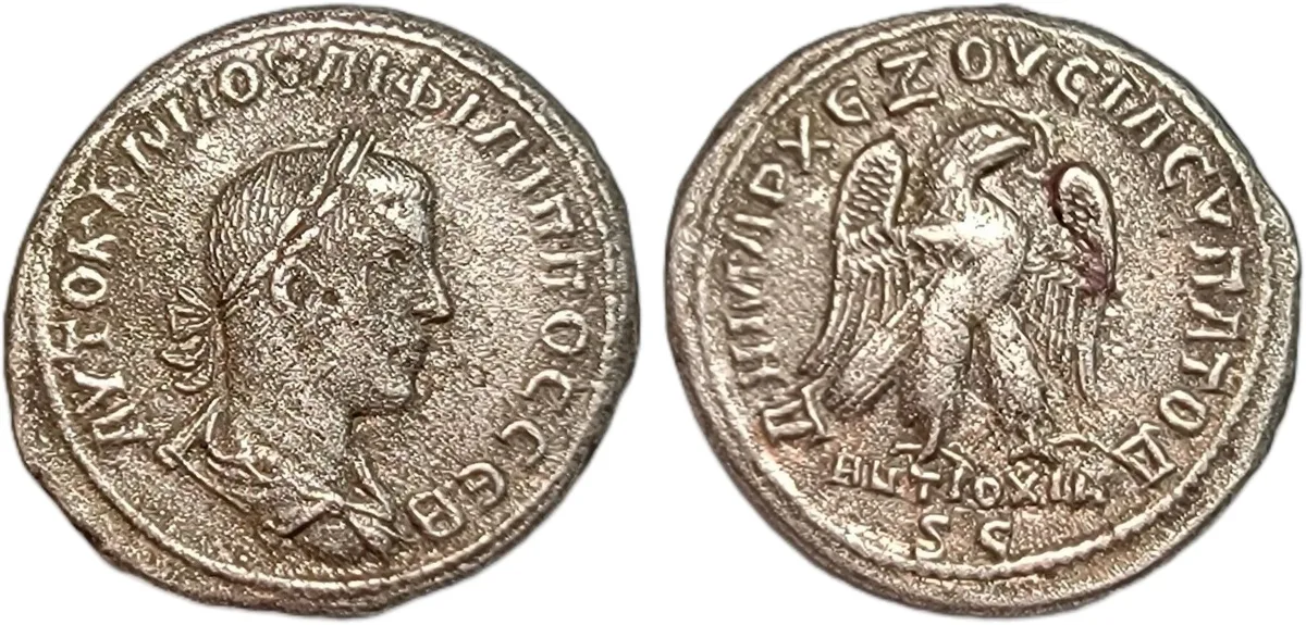 Philip I - A.D. 244 - 249 - BMC RE # 518 - Tetradrachm	Billion