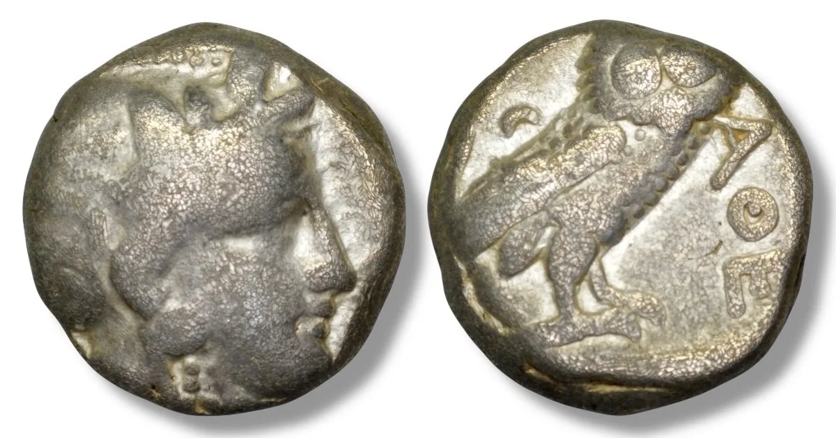 Athhens, ATTICA 336-297 BC AR-Tetradrachm