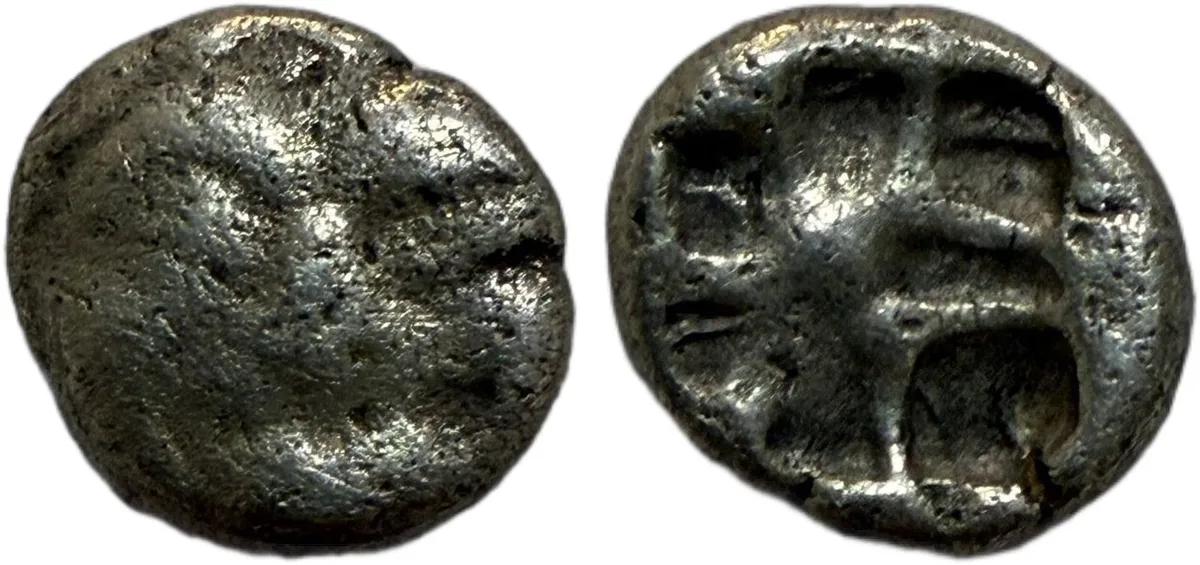 MYSIA, Parion. Circa 500-475 BC. AR Drachm (12 mm, 3.03 g.).