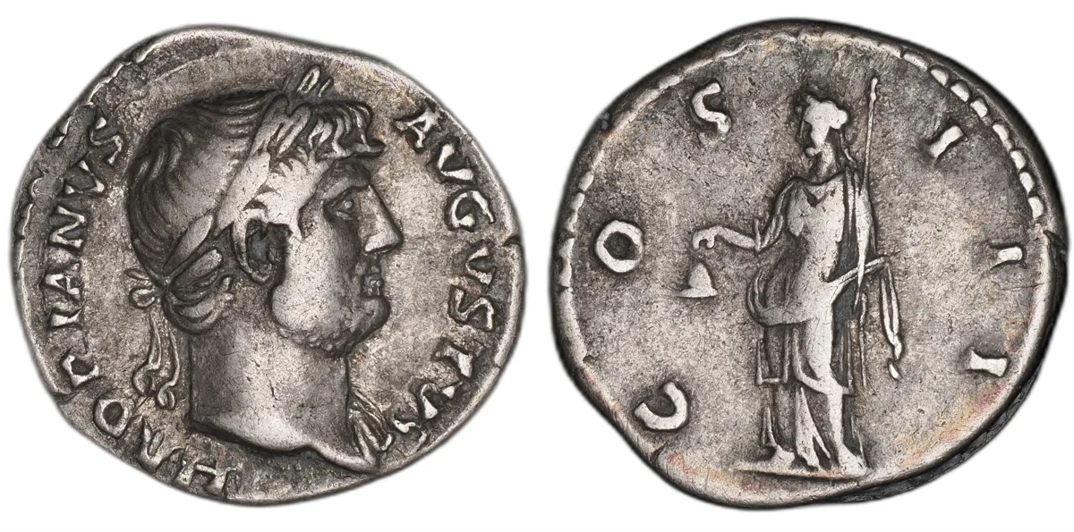 Hadrian, Rome mint, struck 125-128
