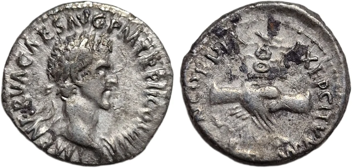 Nerva denarius 97 AD