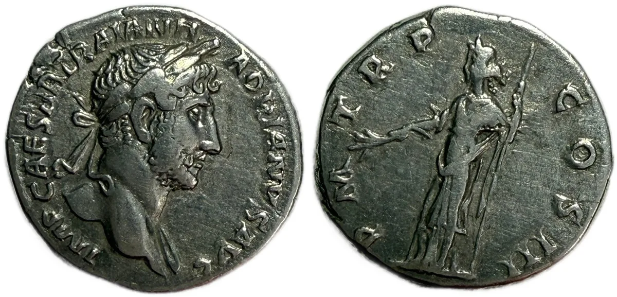 Hadrian (AD 117-138) denarius