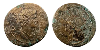 Sardis — Bronze, Senate & Demeter, Time of Nerva