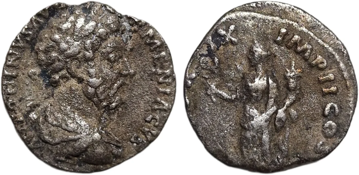 Marcus Aurelius denarius 161-180 AD