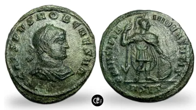 Crispus, as Caesar, BI Nummus. Siscia, AD 317