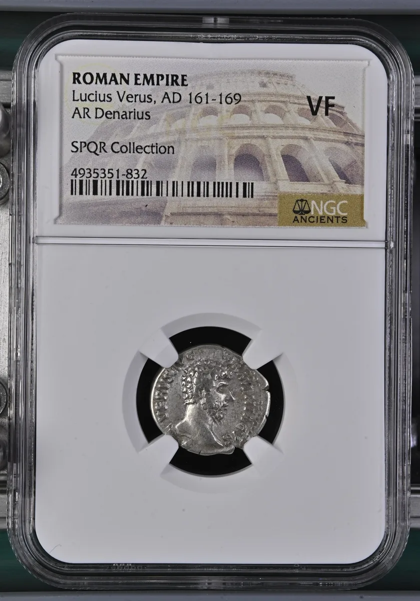 Lucius Verus, AD 161-169 ROMAN EMPIRE AR Denarius