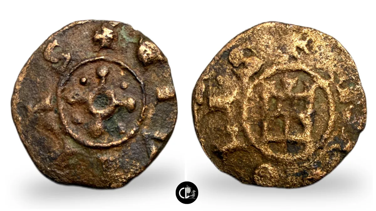 Crusaders. County of Tripoli. Bohémond V, Pougeoise . Ca. 1235