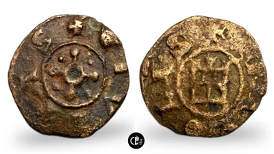 Crusaders. County of Tripoli. Bohémond V, Pougeoise . Ca. 1235