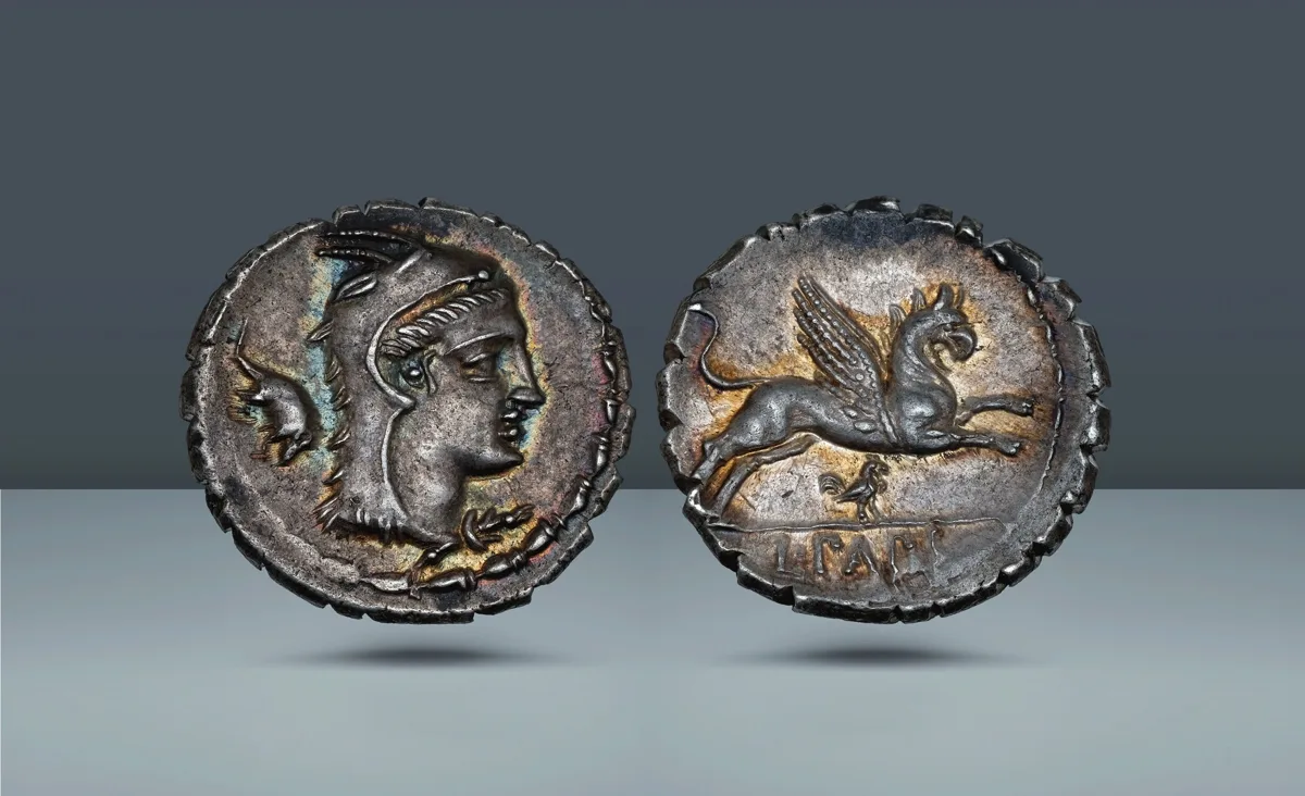 Roman Republic, Italy. L. Papius, Rome, c. 79 BC