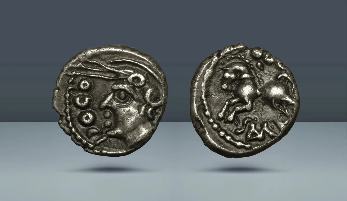 Celtic. Sequani. Besançon area (Eastern France). c. 100-50 BC