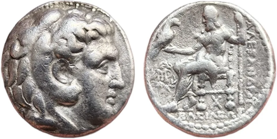 Seleukid Kings of Syria Seleukos I Nikator AR Tetradrachm Alexander Type Babylon
