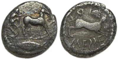 SICILY. Messana. Tetradrachm (Circa 470-466 BC)