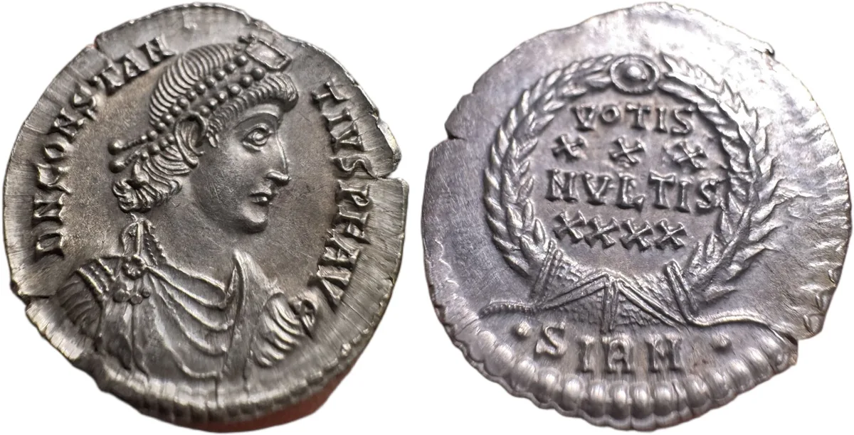 Constantius II Siliqua