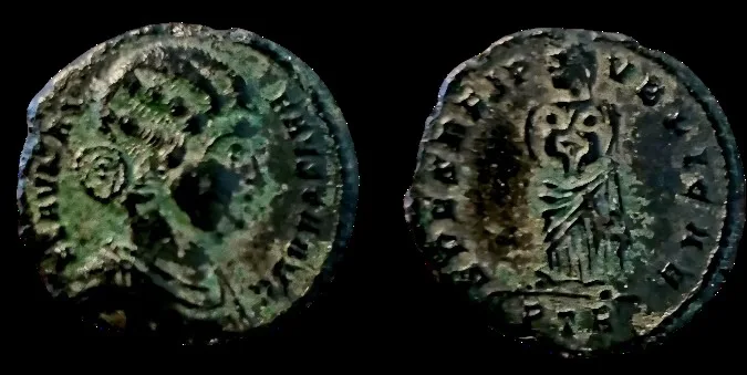 ROMAN: FAUSTA, wife of Constantine I 307-326 AD (Struck 324-325 AD) AE 18mm, 2.33gm Follis. Treveri mint. AD. Nice details. Very Fine. Rare
