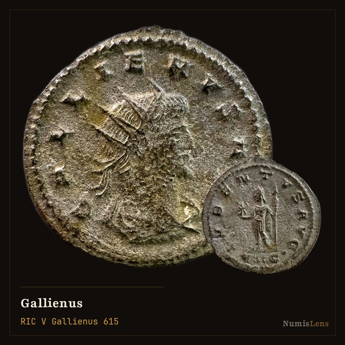 Gallienus — Antoninianus, IVBENTVS AVG, uncertain mint