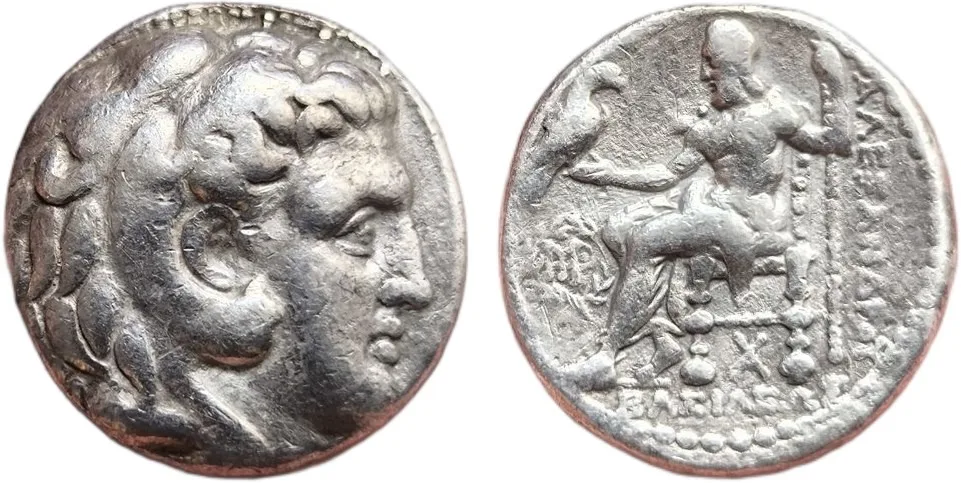Seleukid Kings of Syria Seleukos I Nikator AR Tetradrachm Alexander Type Babylon