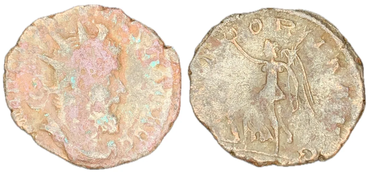Postumus- Antoninianus - VICTORIA AVG