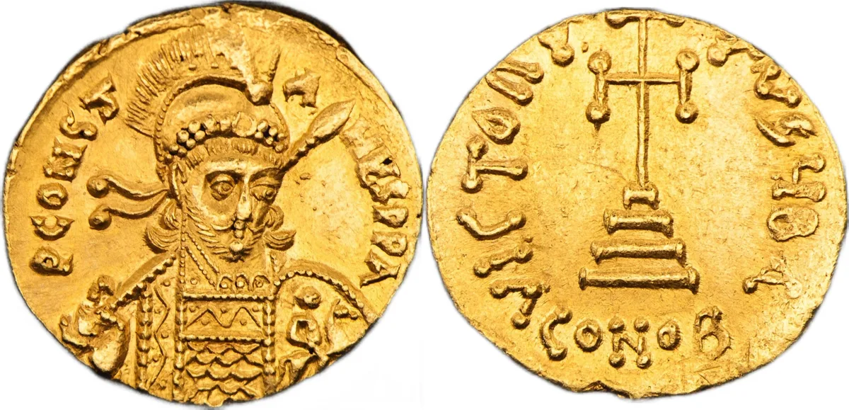 Constantine IV Solidus
