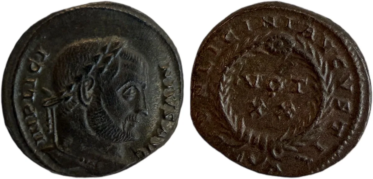 Licinius I AD 308-324. Arelate (Arles) Follis Æ