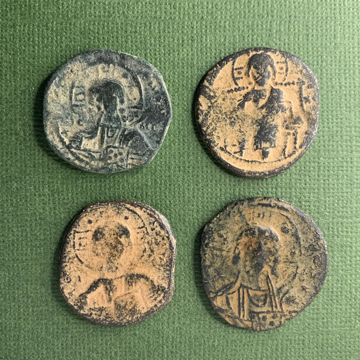 Lot of 4 Anonymous Byzantine Folles