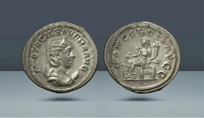Otacilia Severa, wife of Philip I. 244-249 AD. Rome
