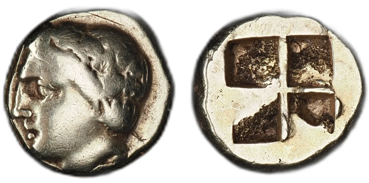 Ionia, Phokaia EL Hekte. Circa 387-326 BC