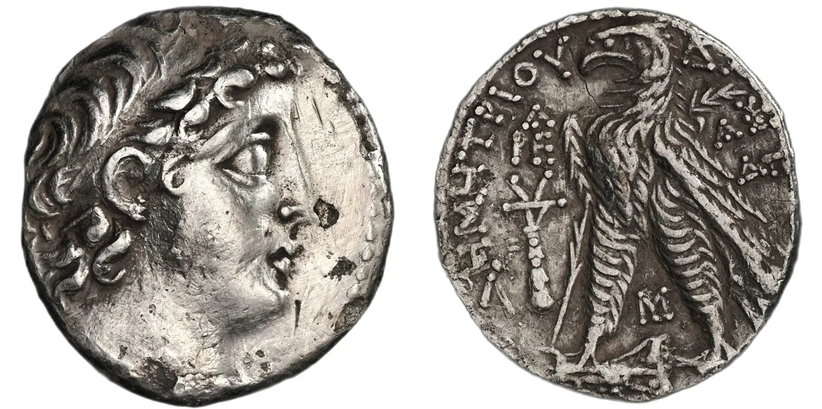 Demetrios II Nikator, 130-120 BC, Tetradrachm