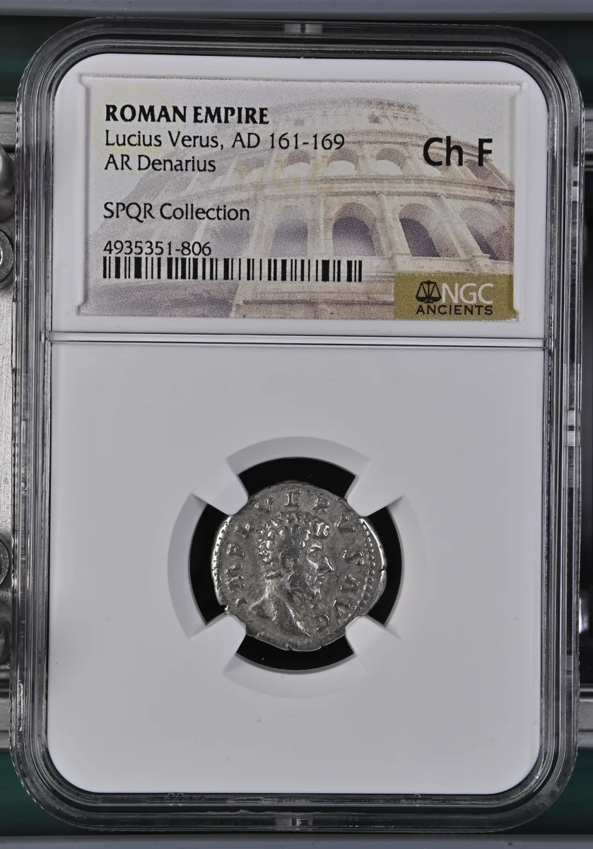 Lucius Verus, AD 161-169 ROMAN EMPIRE AR Denarius