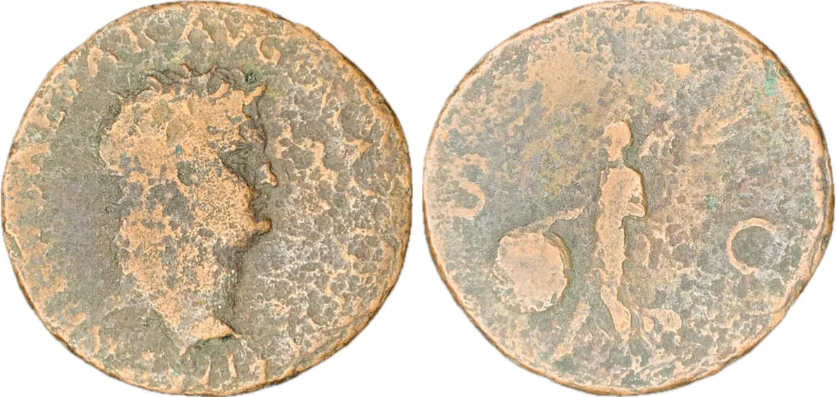 Nero - As - Lugdunum