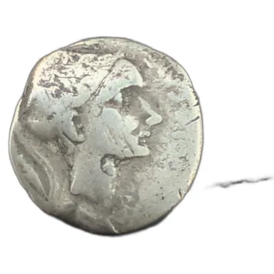 Cn. Blasio Cn. f. 112-111 BC. AR Denarius (3.68g, 19mm). Rome mint. Crawford 296/1h