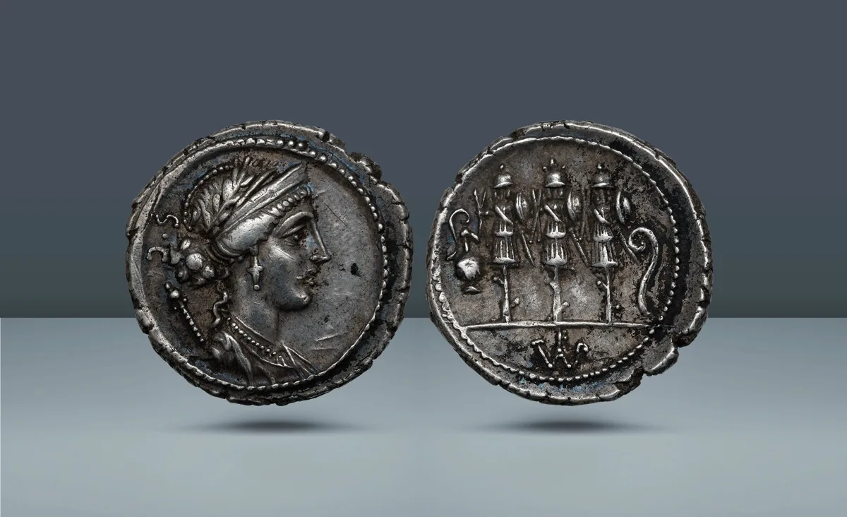Roman Republic, Italy. Faustus Cornelius Sulla. Rome, c. 56 BC
