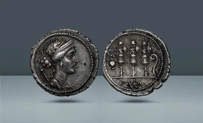 Roman Republic, Italy. Faustus Cornelius Sulla. Rome, c. 56 BC