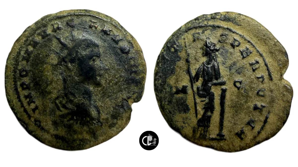 Claudius II Gothicus, AE Antoninianus, Cyzicus,  AD 269 - RRR