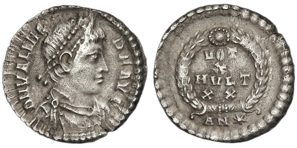 Valens, 364-378, Siliqua