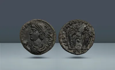 ROMAN EMPIRE. Constans, 337-350 AD  Treveri, c. 348-350 AD