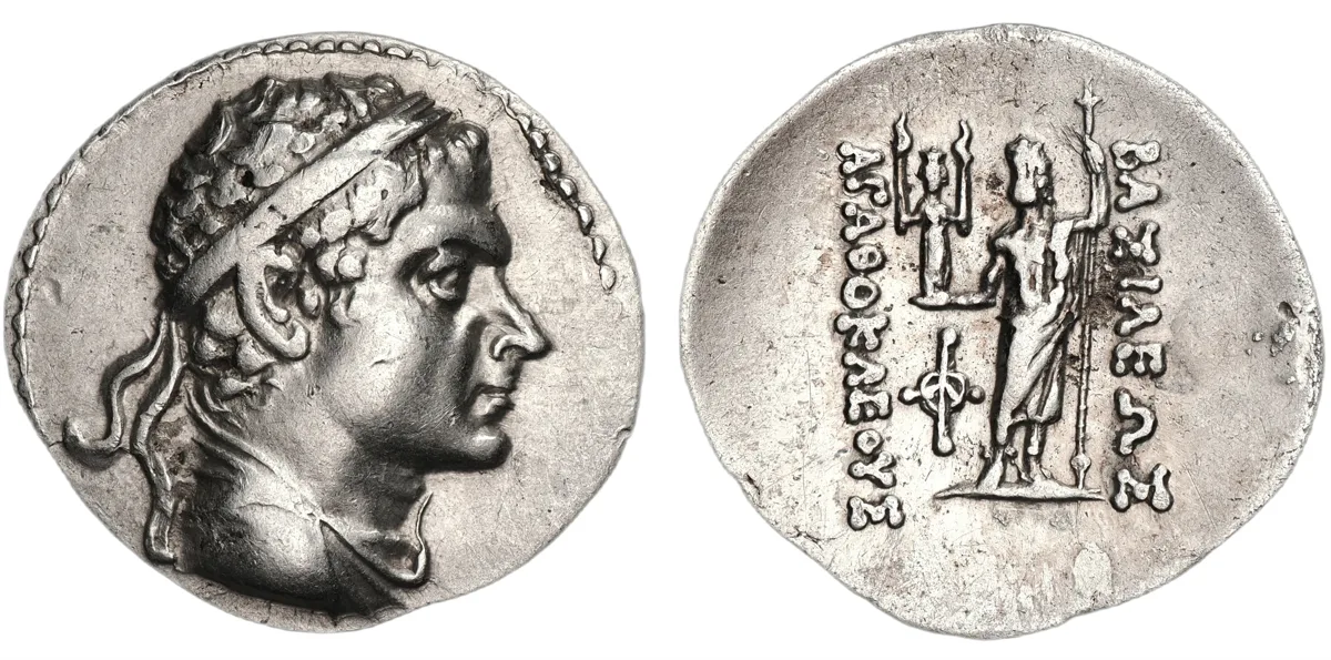Agathokles, 185-170 BC, Drachm