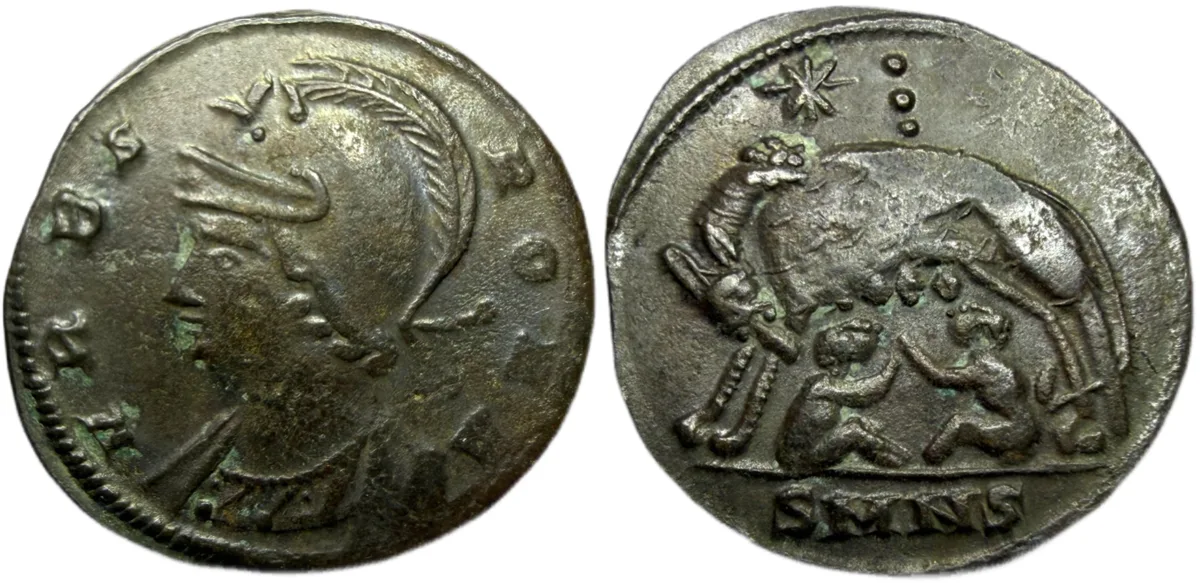 Commemorative Series, Follis, Nicomedia, under Constantine I, AD 330-335.