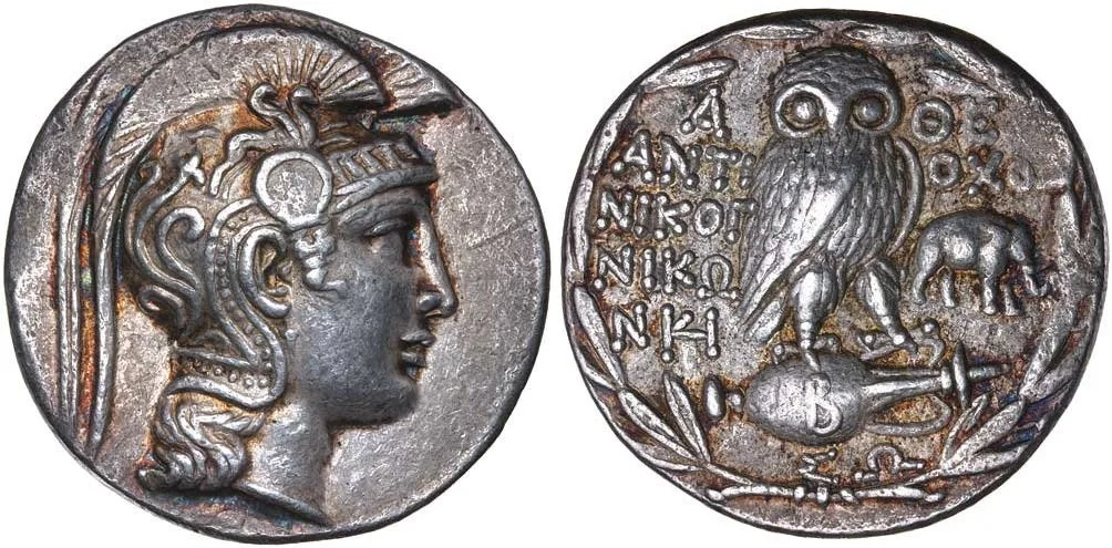 Athens New Style Tetradrachm With Elephant!