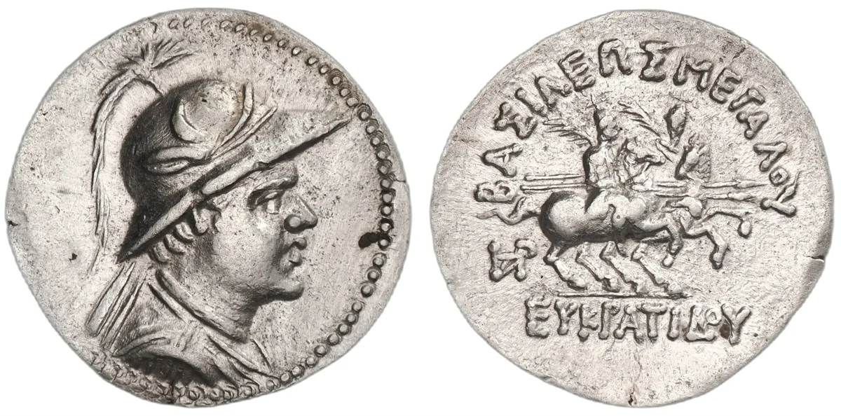 Eucratides, 171-145 BC, drachm