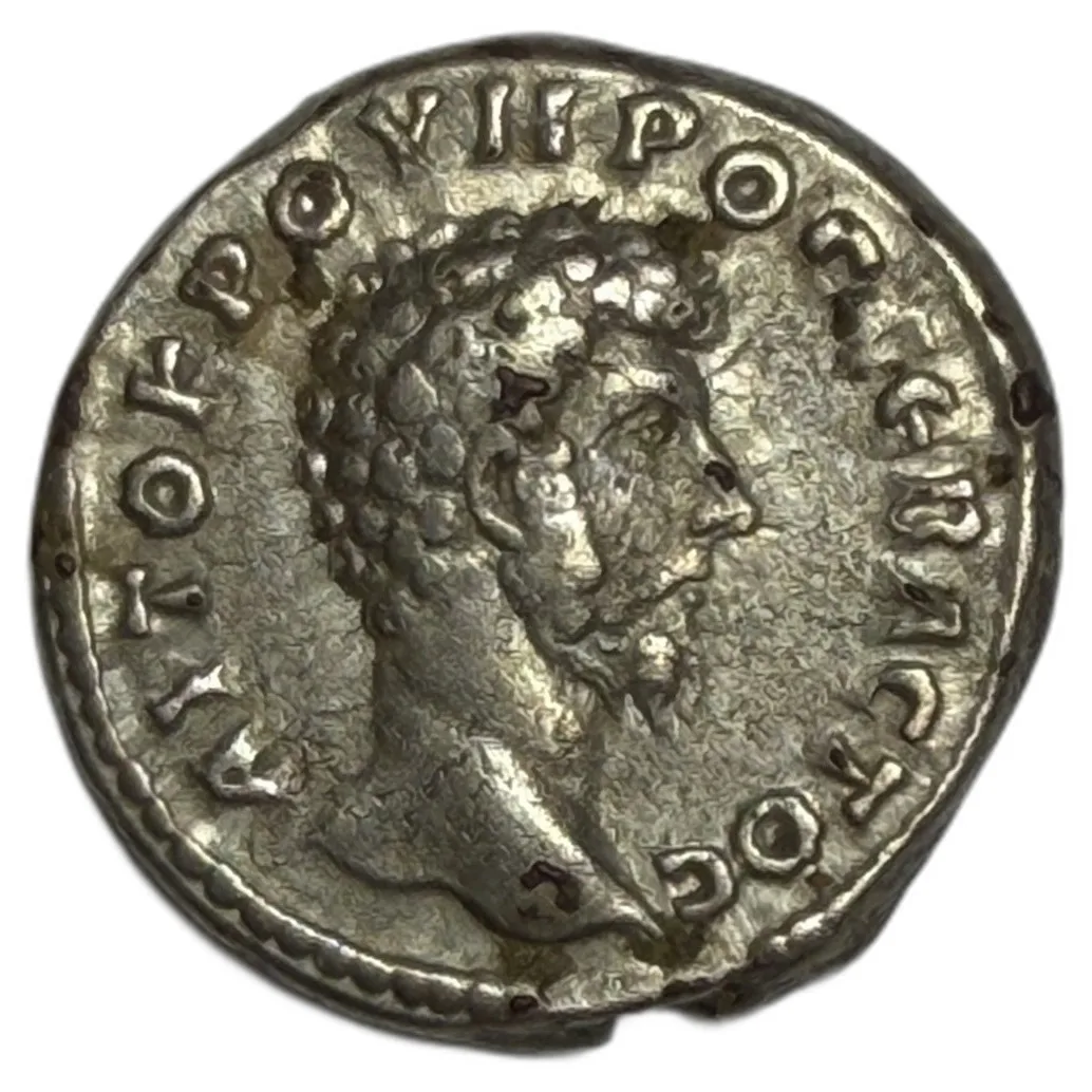 Lucius Verus (AD 161-169) AR Didrachm (Cappadocia, Mount Argaeus)