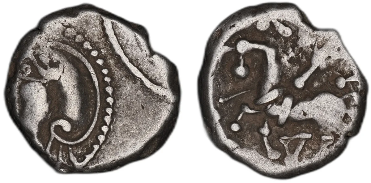 Lingones (Langres), denarius, silver, reign 80-50 BC, minted 80-50 BC