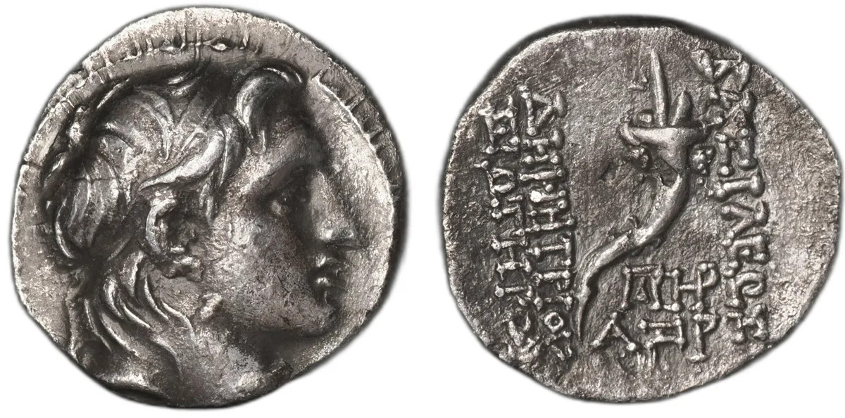 Seleucid Kingdom, Demetrios I Soter AR Tetradrachm, Antioch, 162–150 BC