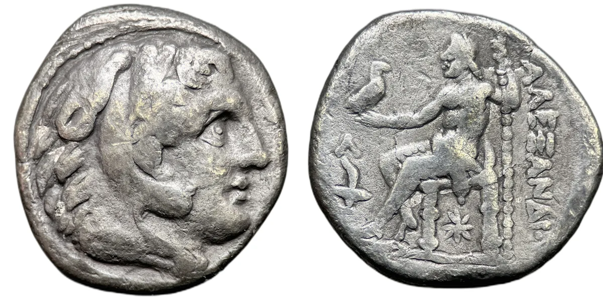 Kingdom of Macedon Alexander III "The Great" tetradrachm Amphipolis mint