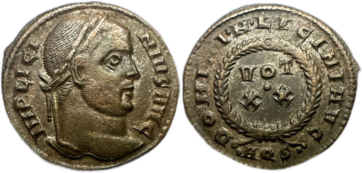 Licinius I, AE follis, Aquileia Mint, AD 308-324